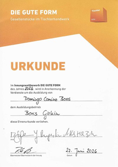 Gute Form Boos